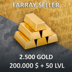 RDO • 2.500 GOLD   200.000 $   50 LVL RED DEAD RDR2