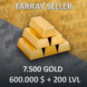 RDO • 7.500 GOLD   600.000 $   200 LVL RED DEAD RDR2