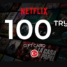 ПОДАРОЧНАЯ КАРТА NETFLIX 100 TL (Турция/Turkiye)/TR/TRy