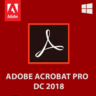 Adobe Acrobat Pro 2018 Windows 1 устройство пожизненно