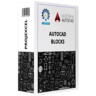 Библиотека блоков AutoCAD | Более 10000 DWG 2D   Беспла