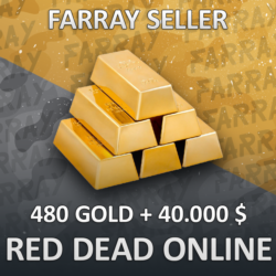 RDO • 480 GOLD   40.000 $ RED DEAD ONLINE RDR2
