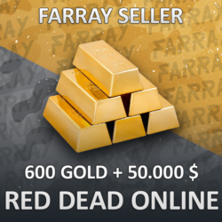 RDO • 600 GOLD   50.000 $ RED DEAD ONLINE RDR2