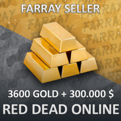 RDO • 3600 GOLD   300.000 $ RED DEAD ONLINE RDR2