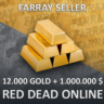 RDO • 12.000 GOLD   1.000.000 $ RED DEAD ONLINE RDR2
