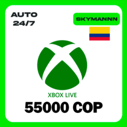 XBOX LIVE 55000 COP КОЛУМБИЯ ПОПОЛНЕНИЯ АВТО 24/7