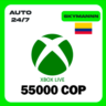 XBOX LIVE 55000 COP КОЛУМБИЯ ПОПОЛНЕНИЯ АВТО 24/7
