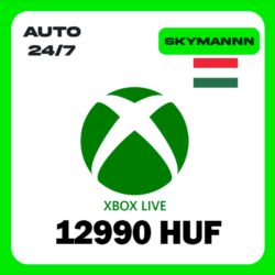 XBOX LIVE 12990 HUF ВЕНГРИЯ КАРТА ПОПОЛНЕНИЯ АВТО 24/7