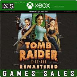 TOMB RAIDER I-III REMASTERED STARRING LARA CROFT  XBOX