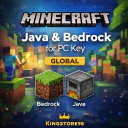 Minecraft Java  Bedrock Edition(КЛЮЧ для ПК,глобальный)