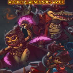 ✅ Rocket's Renegades - Awesomenauts Assemble! Char Xbox