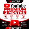 YOUTUBE PREMIUM 3 МЕСЯЦА | БЕЗ ПАРОЛЯ И ВХОДА | АВТОВЫДАЧА | ГАРАНТИЯ
