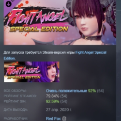 Fight Angel SE Clothes Expansion Pack DLC AUTODELIVERY STEAM РОССИЯ