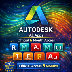 По Вашему Email AUTODESK ВСЕ ПРИЛОЖЕНИЯ 6 Месяцев Подписки