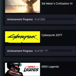 STEAM | Cyberpunk 2077 | Rust | GRID Legends | 7 ИГР