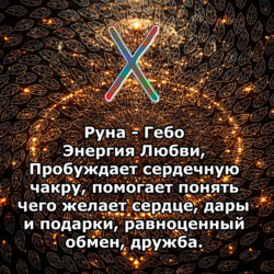 Медитация - Руна Гебо (Вибрация Руны)