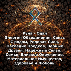 Медитация - Руна Одал (Вибрация Руны)