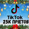25 000 просмотров видео в TikTok