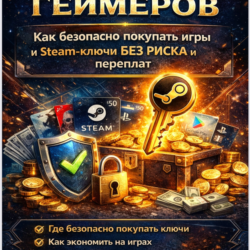 ГАЙД ДЛЯ ГЕЙМЕРОВ : как безопасно покупать игры и Steam
