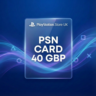 PSN Карта пополнения 40 GBP (Фунтов) Великобритания