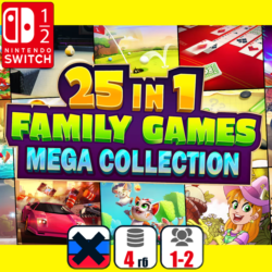 25 in 1 Family Games Mega Collection | Nintendo Switch 1/2