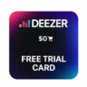Виртуальная карта Deezer за 1$