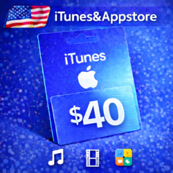 iTunes & App Store Подарочная карта — 40 USD (USA)
