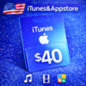 iTunes & App Store Подарочная карта — 40 USD (USA)
