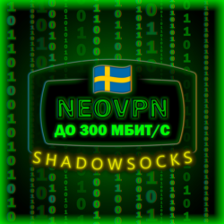 До 300 МБ/с | Безлимит | Shadowsocks | до 6 месяцев