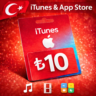 iTunes & App Store Подарочная карта — 10 TRY (TR)