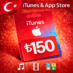 iTunes & App Store Подарочная карта — 150 TRY (TR)