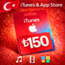 iTunes & App Store Подарочная карта — 150 TRY (TR)