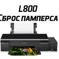 Сброс Epson L800