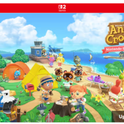 Nintendo switch 2 Animal Crossing: New Horizons upgrade