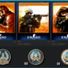 CS 2 - 5 Наборов по 5 карточек (Карточки Steam/Стим)