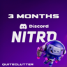 DISCORD 3 МЕСЯЦА NITRO - МГНОВЕННАЯ ДОСТАВКА