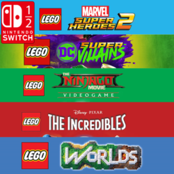 Сборник LEGO 2 (5 игр) | Nintendo Switch 1/2