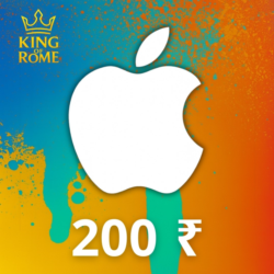 App Store & iTunes Индия (200  ) Подарочная карта | 24/7 Автодоставка