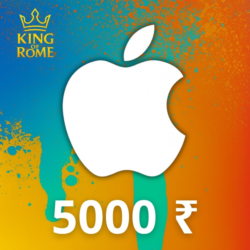 App Store & iTunes Индия (5000  ) Подарочная карта | 24/7 Автодоставка