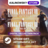 FINAL FANTASY VII 7 REMAKE & REBIRTH  · DELUXE TWIN PACK · ВЕСЬ МИР