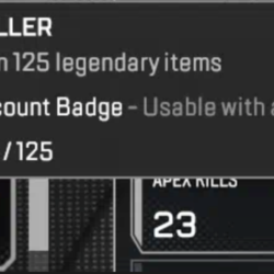 APEX LEGENDS | 453 level | 125 legendary