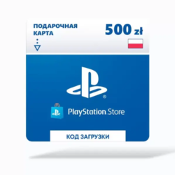 Карта оплаты Sony PlayStation 500 zl (Польша)
