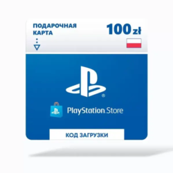 Карта оплаты Sony PlayStation 100 zl (Польша)