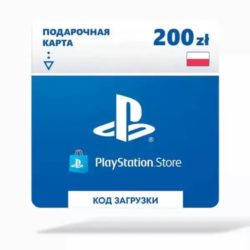 Карта оплаты Sony PlayStation 200 zl (Польша)