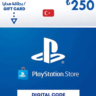 PlayStation Network Card PSN 250 TRY (TR)