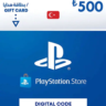 PlayStation Network Card PSN 500 TRY (TR)