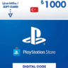 PlayStation Network Card PSN 1000 TRY (TR)