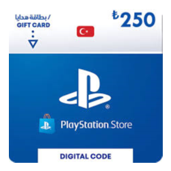 Карта PlayStation PSN 250 турецких лир (TRY / TL) – Тур