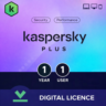 Kaspersky Plus –1 ПК 1 год  ключ –(ИН)
