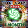 CHAT GPT 5 PLUS   Sora | НА ВАШ АККАУНТ [ БЕЗ ВХОДА В АККАУНТ ] | ПОКУПКА АККАУНТА